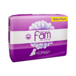 فام _ فوط ماكسى كبير بالاجنحة 50 قطع عبوة التوفير