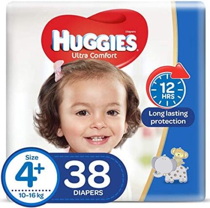 هجيز _ مقاس (4+) عبوة 38 حفاضة