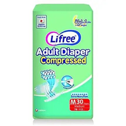 لايفري _ حفائظ لكبار السن وسط 30 قطعة