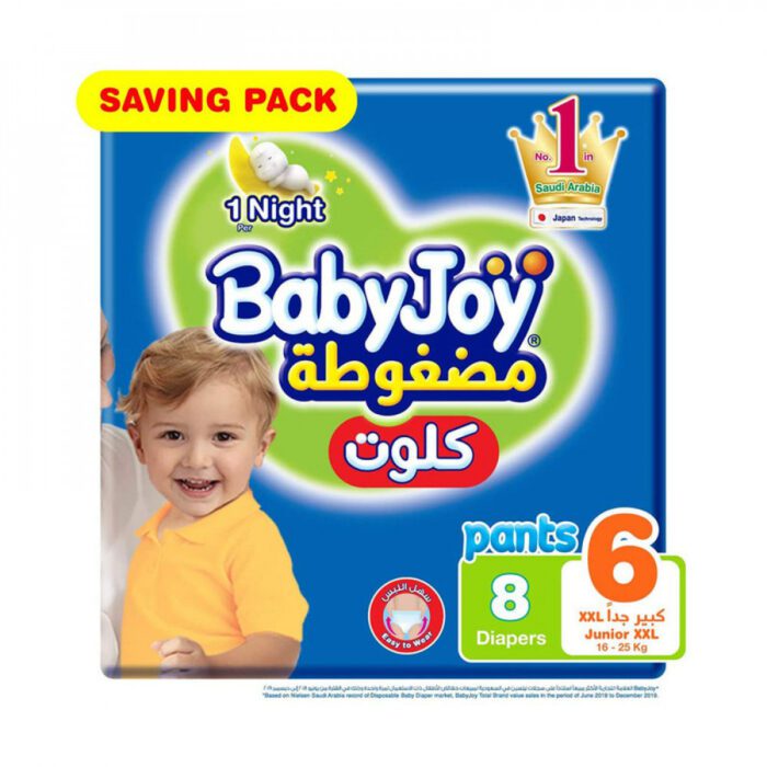 ⁦بيبي جوي _ مقاس (6) كلوت 8 حفاضة⁩ - الصورة ⁦1⁩