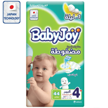 بيبي جوي _ مقاس (4+) عبوة جامبو 44 حفاضة