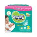 بيبى جوي _ حفاضات رقم 2 (3.5-7 كجم) كرتون 136 حفاضة