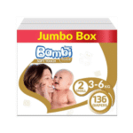 بامبي _ الصندوق الجامبو رقم (2) عدد 136 حبة