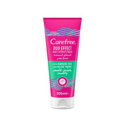 كيرفري _ غسول مزدوج الفعالية بالشاي الأخضر وخلاصة الصبار 200 مل