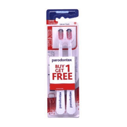بارودونتكس _ فرشه اسنان ناعمه 1+1 مجانًا
