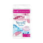 جيليت _ ماكينة حلاقة سيمبلي فينوس ب3 شفرات 12 حبة