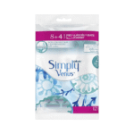 جيليت _ ماكينة حلاقة سيمبلي فينوس بشفرتين للنساء 12 قطعة