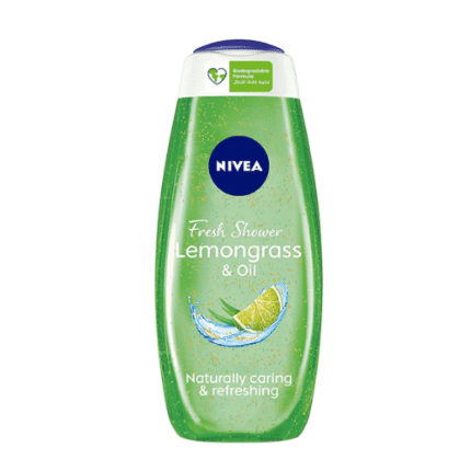 نيفيا _ جل استحمام حبيبات زيت العناية عطر الليمون 500 مل