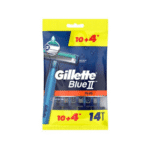 جيليت _ بلو 2 بلس للرجال شفرات الحلاقة للاستخدام مرة واحدة 10+4 حبة