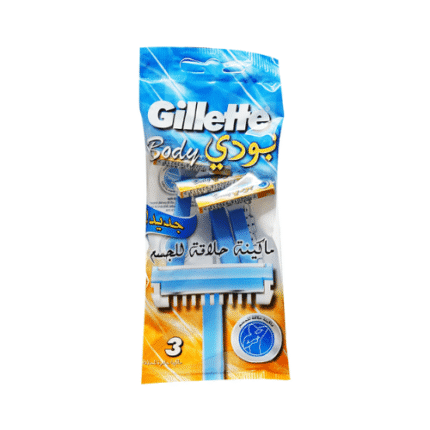 جيليت _ شفرات الحلاقة بودي للرجال 3 شفرات