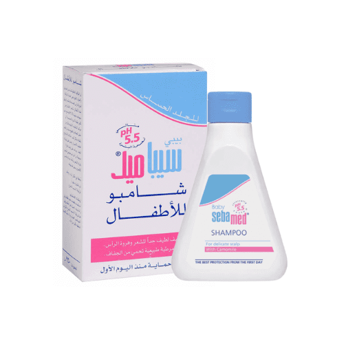 تعديل صور الموقع 500500 - 2023-02-26T163303.083 سيباميد _ شامبو الاطفال لفروة الرأس الرقيقة بالبابونج 250 مل - الصورة 1