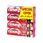 كلوس اب _ معجون اسنان أحمر حار 4*75مل