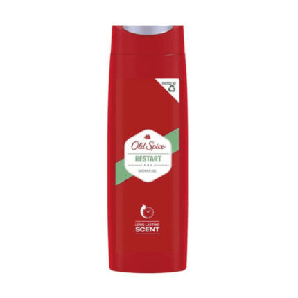 اولد سبايس _ جل استحمام +شامبو 2*1 ريستارت 400 مل