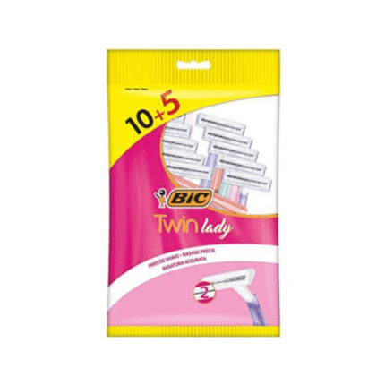 بيك _ ماكينة حلاقة نسائية شفرتين عدد 5+10 حبة