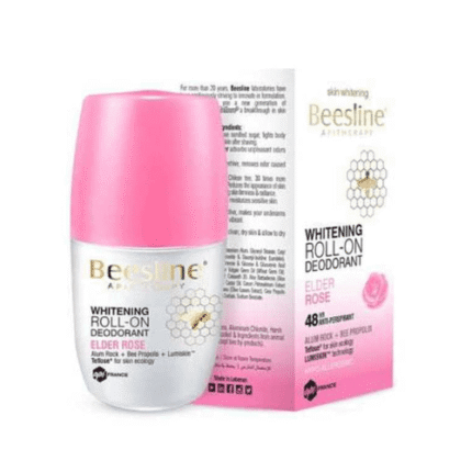 بيزلين _ رول اون مزيل الرائحة لتفتيح البشرة عطر الورد 50 مل