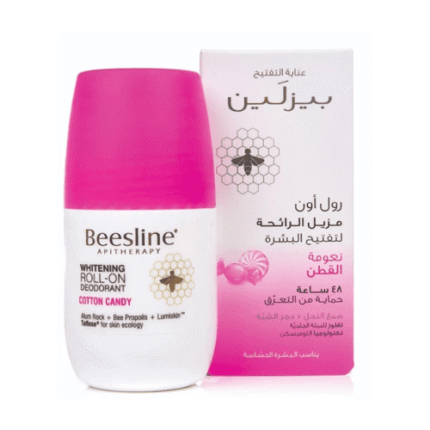 بيزلين _ رول أون مزيل عرق لتفتيح البشرة نعومة القطن 50مل