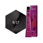 لاكمي كولاج _ صبغة شعر اشقر غامق رمادي مطفأ 6/17 (مع الأمونيا) 60 مل