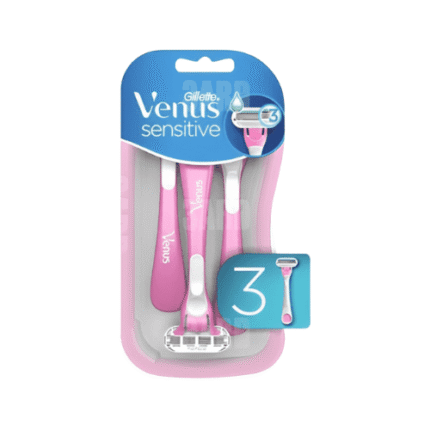 جيليت _ ماكينة حلاقة فينوس للبشرة الحساسة 3 حبة