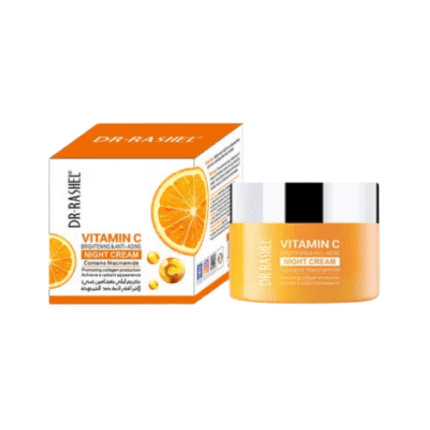 دكتور راشيل _ كريم ليلي بفيتامين C لتفتيح البشرة ومكافحة الشيخوخة 50جم
