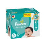 بامبرز _ صندوق جامبو مقاس (5) عدد 80 حبة