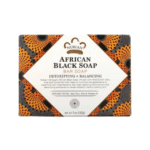 نوبيان هيريتيج _ الصابون الافريقي الاسود بزبدة الشيا والشوفان لتنقية وتوازن البشرة  (142 جرام)