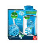 ديتول _ غسول للجسم  كول احساس بالتبريد 250مل+ليفة