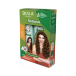 سكالا _ مجموعة ترطيب وتقوية طبيعية للشعر المجعد والجاف شامبو وبلسم 2*325مل