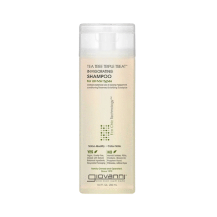 جيوفاني _ شامبو Tea Tree Triple Treat انتعاش فائق لشعر وفروة رأس صحية 250 مل