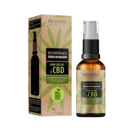 ريفرز _ سيروم المجدد للشعر جمال الشعر الطبيعي بقوة CBD وزيت القنب 50 مل