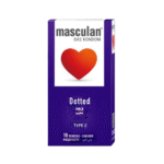 ماسكولان _ واقي ذكري تحفيز مكثف ومتبادل بفضل النقاط البارزة (10 قطع)