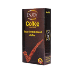 انجوى _ واقي ذكري ونكهة القهوة لمتعة مطولة ومكثفة 12حبة