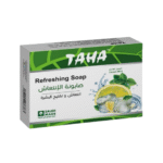 طه_ صابونة طه المنعشة (ليمون ونعناع) انتعاش فوري وتفتيح مضاعف 125 جم