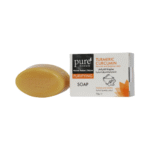 بيور بيوتي _ صابون بالكركم والكركمين تنقية، تغذية، وإشراق طبيعي لبشرة متوهجة 70 جم