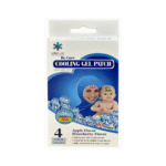 دكتور كيور _ لاصقة جل مُخفضة للحرارة تبريد فوري يدوم 10 ساعات للأطفال والكبار 5 لصقات