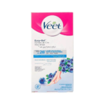 فيت _ شرائط الشمع لإزالة الشعر للبشرة الحساسة بعطر زهرة الذرة الزرقاء  12 شريحة