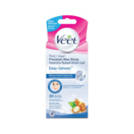 فيت _ شرائط الشمع لإزالة الشعر لمتخصصة للوجه للبشرة الحساسة  بزيت اللوز 20 شريحة