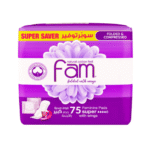 فام _ فوط حجم كبير بالأجنحة سوبر توفير (75 فوطة)